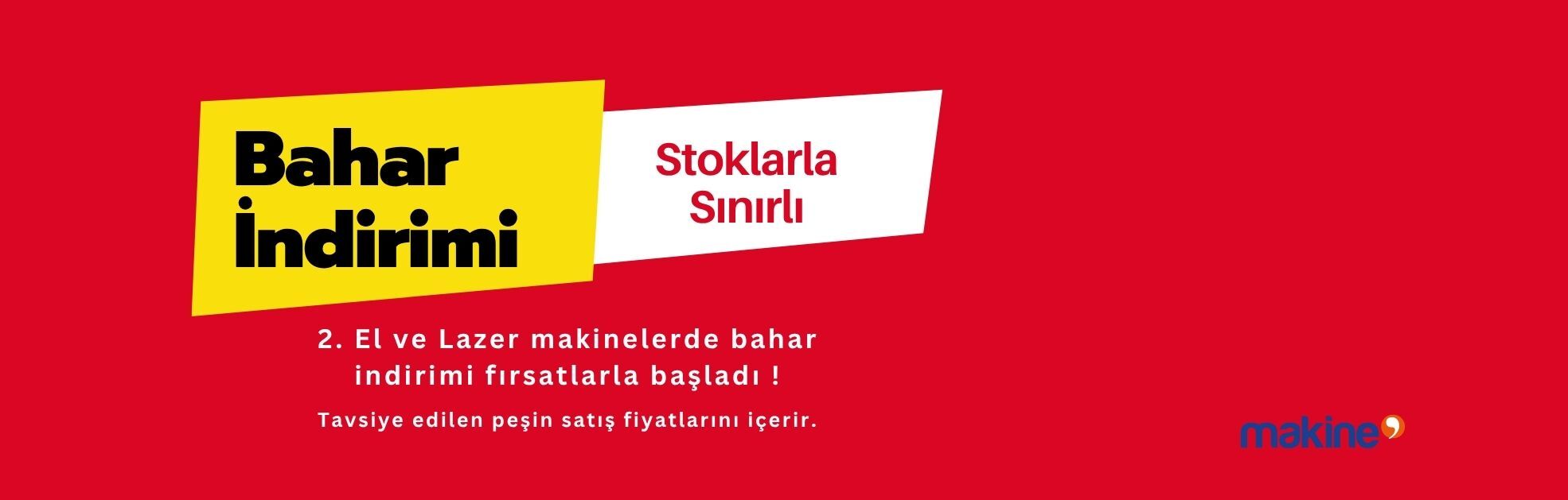 Bahar İndirimi Nisan 2026