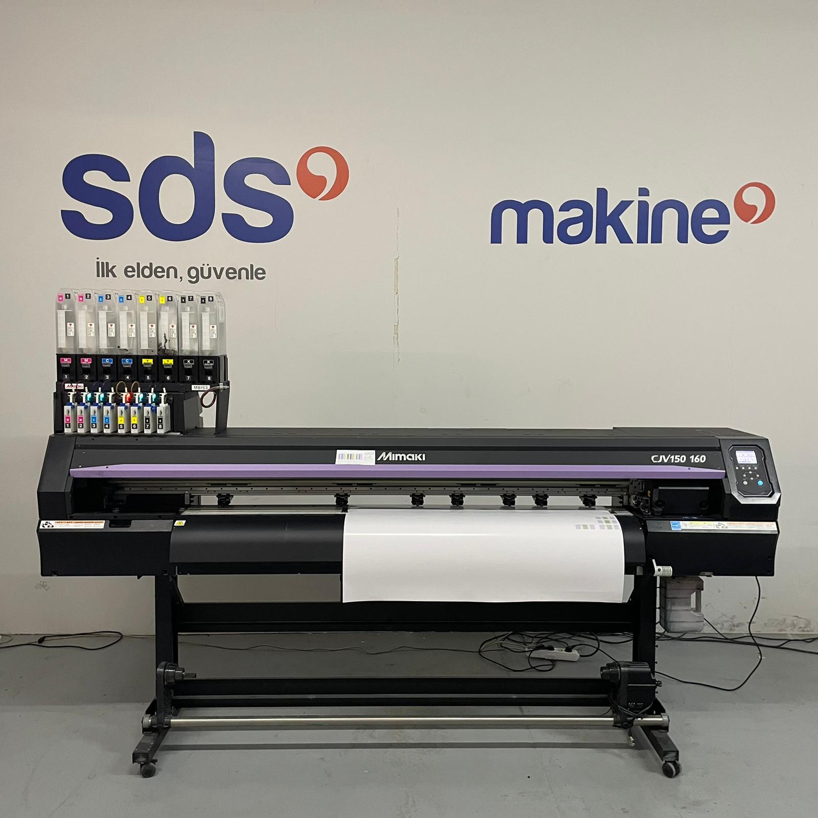 Mimaki CJV150-160 Eco-Solvent Bas-Kes (2017)